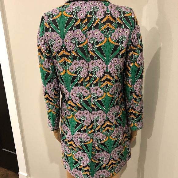 ASOS floral detail coat - Picture 3 of 5